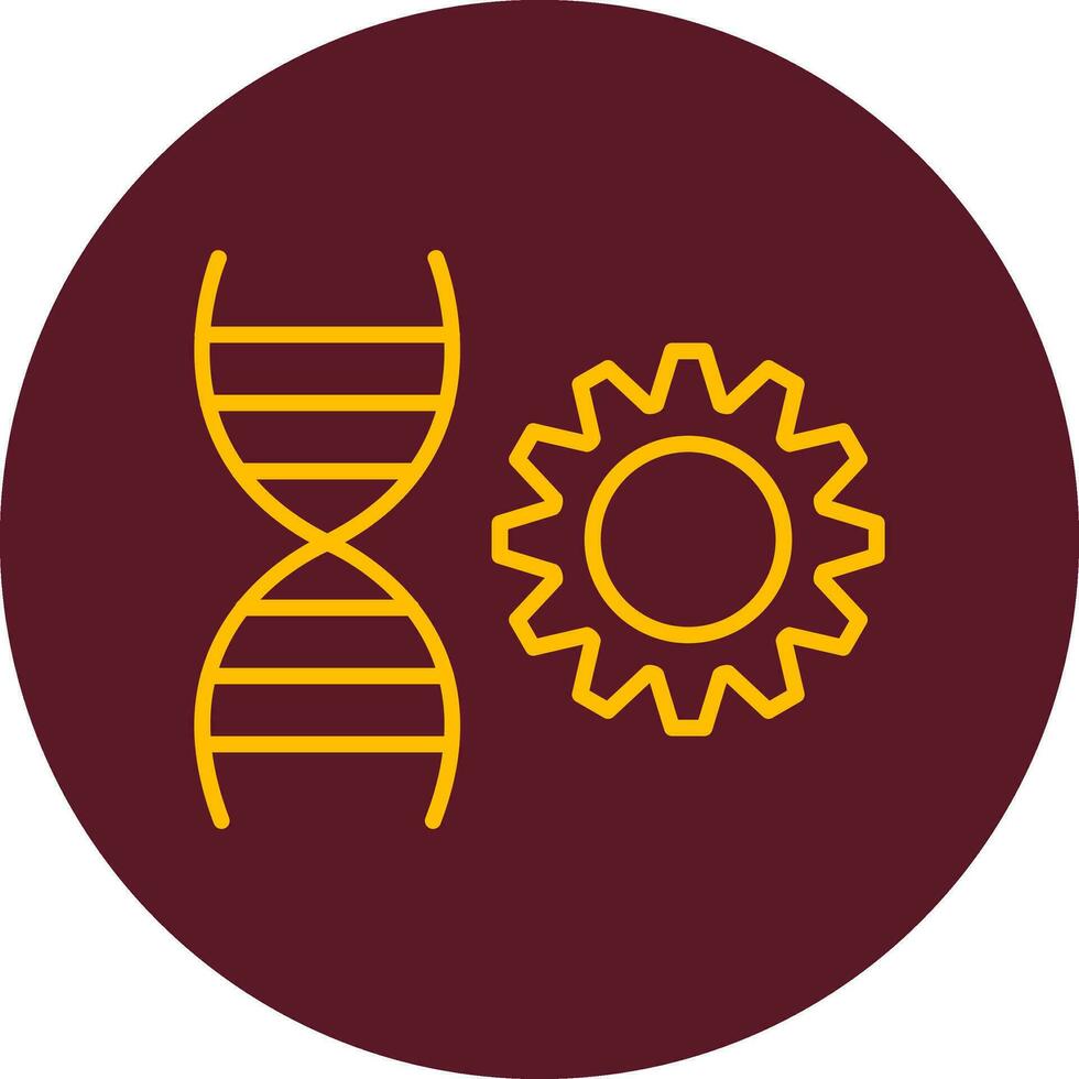 Genetic Vector Icon