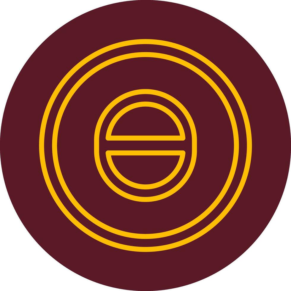 Theta Vector Icon