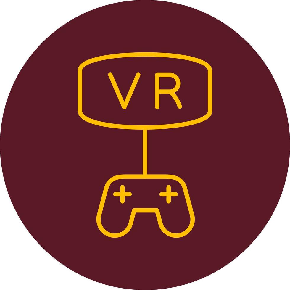 Vr Game Vector Icon