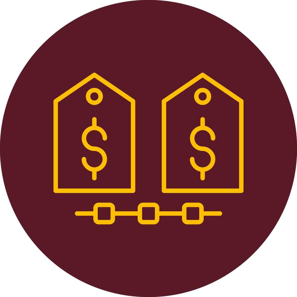 Residual Value Vector Icon