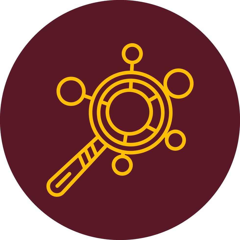 Network Analysis Vector Icon