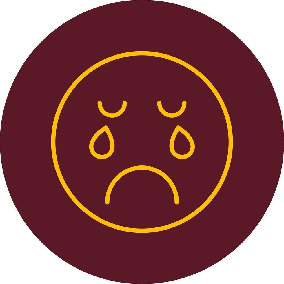 Crying Vector Icon