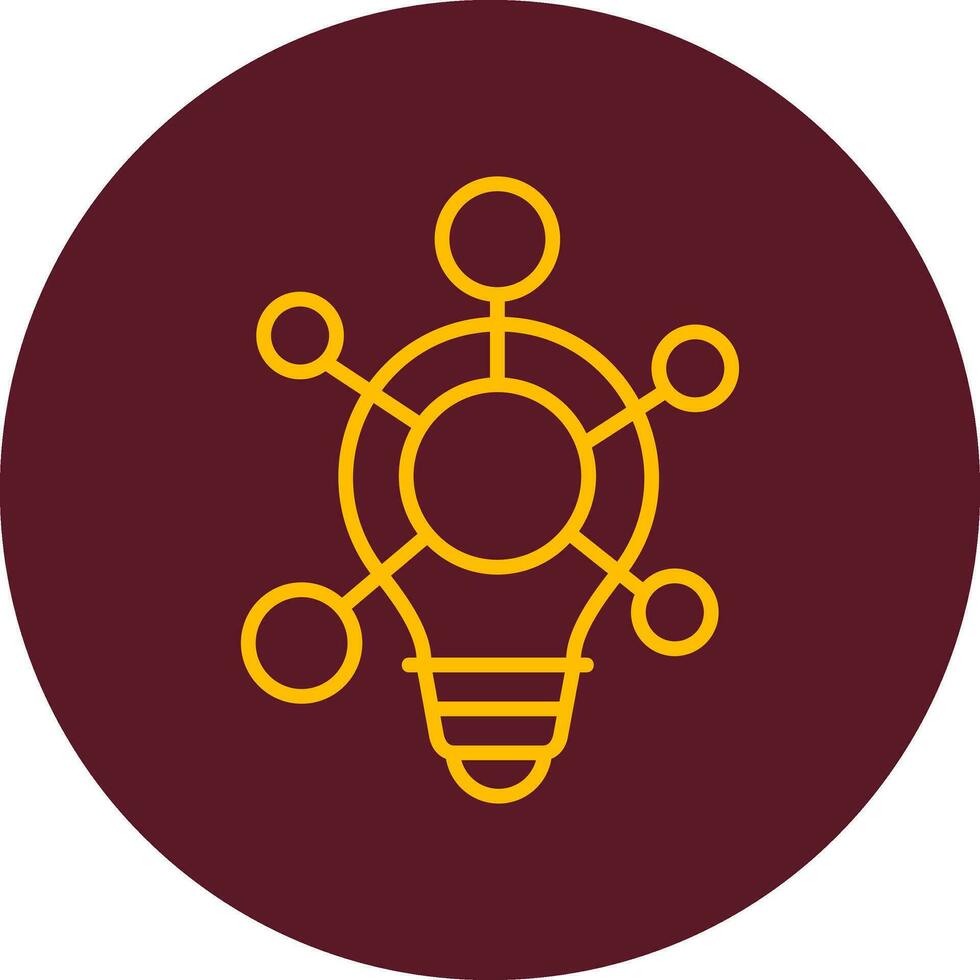 Clustering Vector Icon