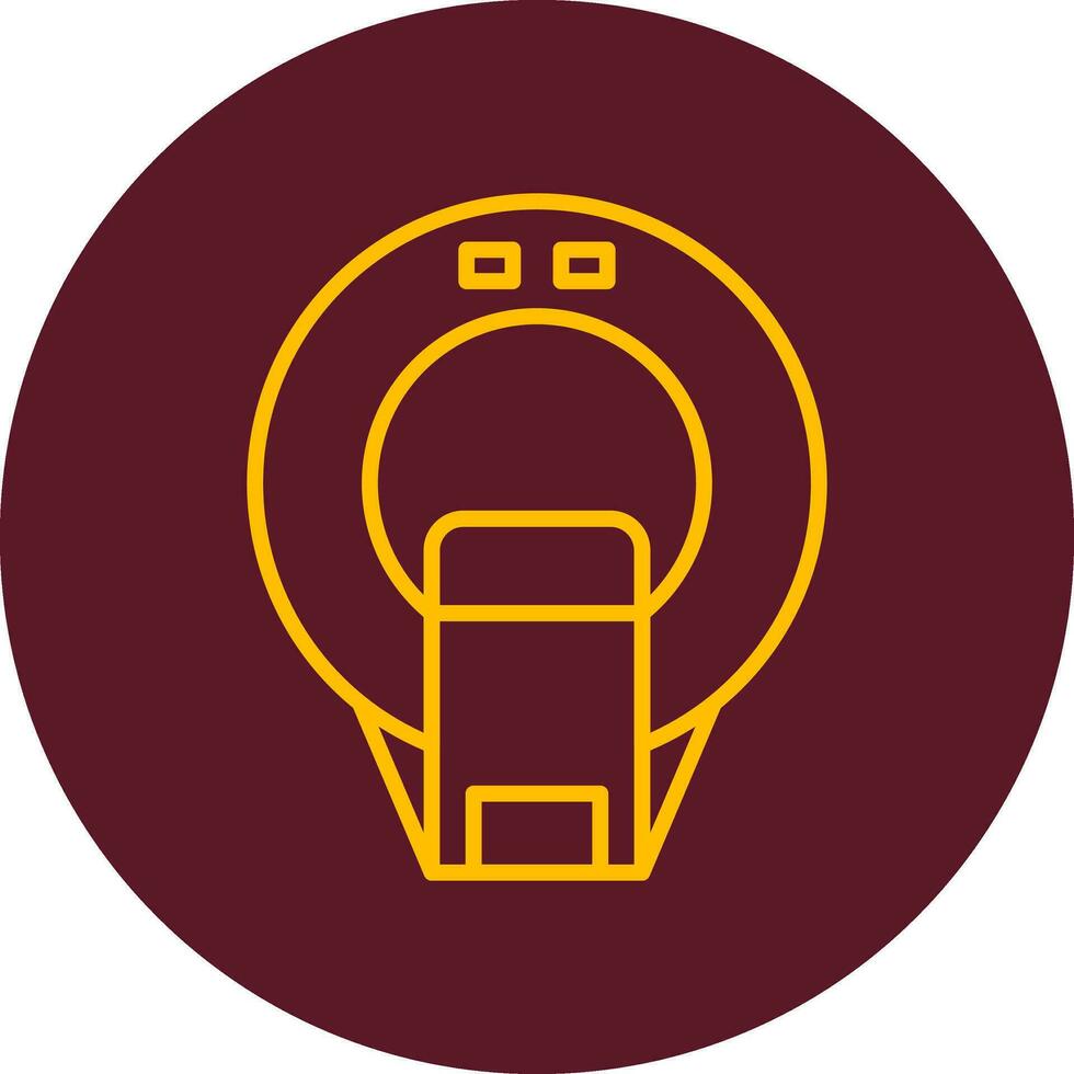 Ct Scan Vector Icon