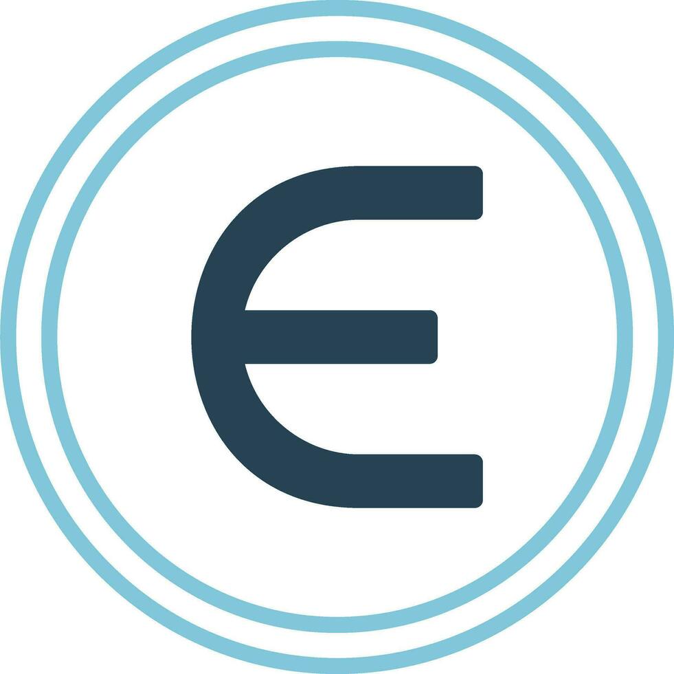 Epsilon Vector Icon