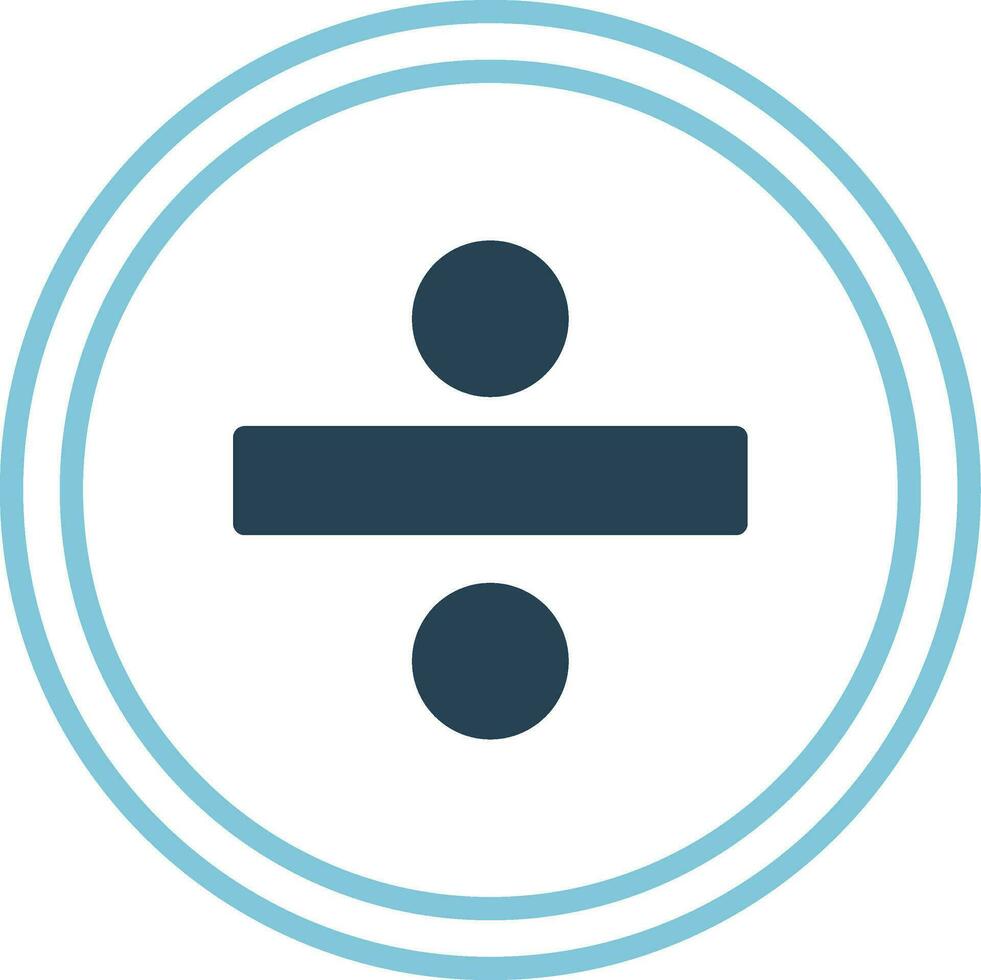 Division Vector Icon