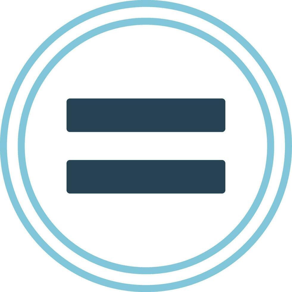 Equal Vector Icon