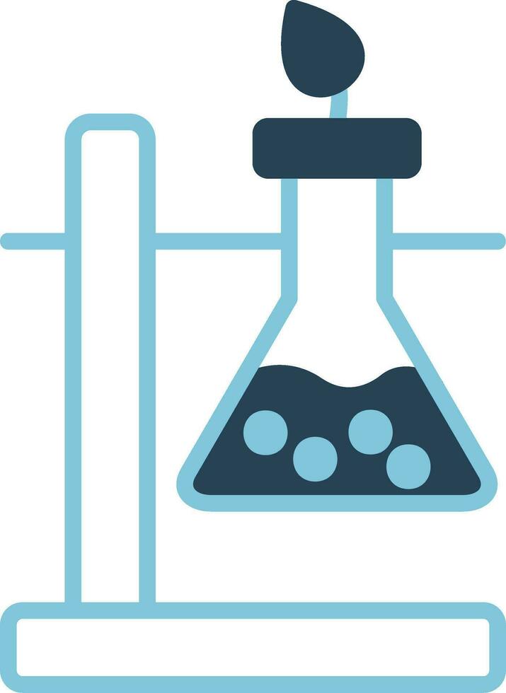 Chemical Reaction Vector Icon