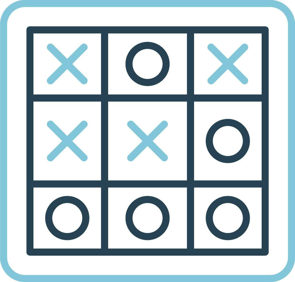 Tic Tac Toe Vector Icon