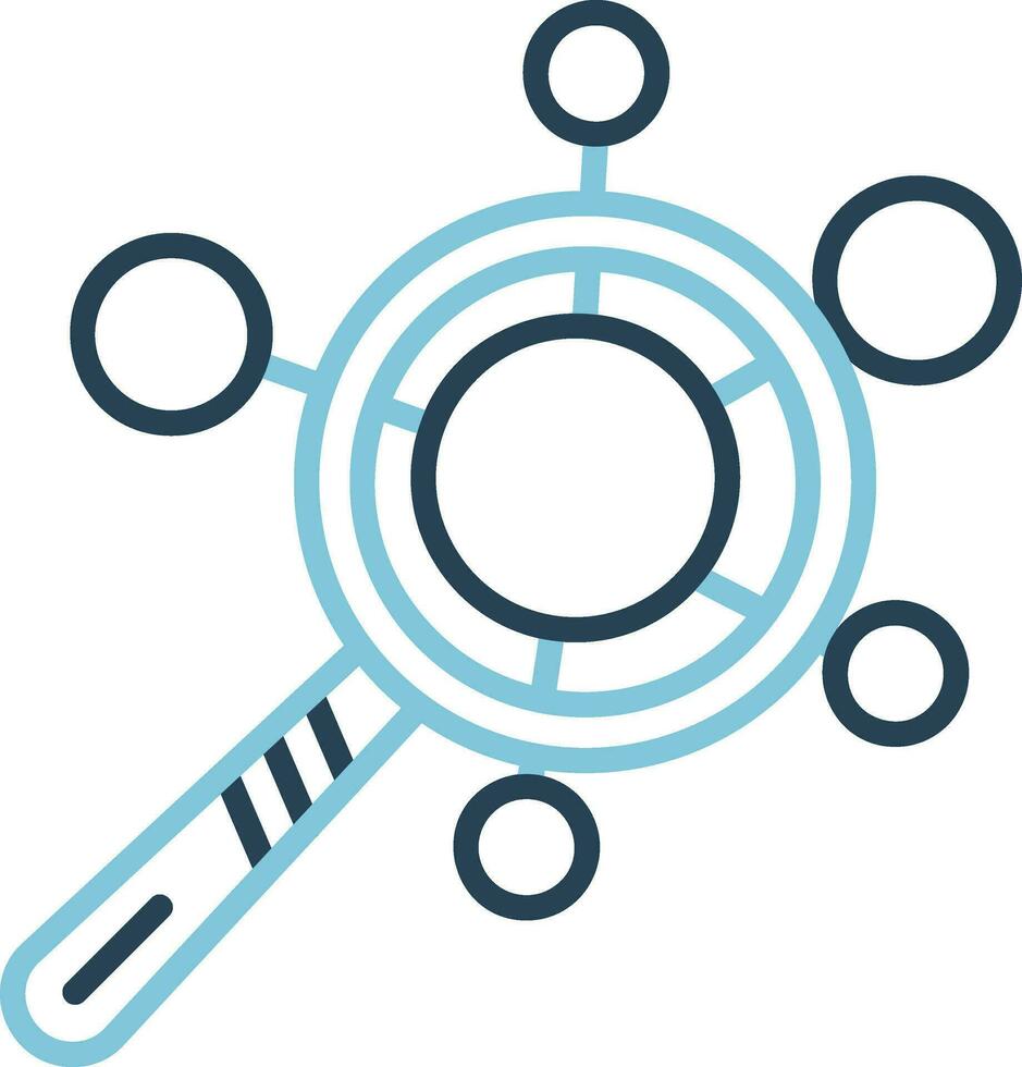 Network Analysis Vector Icon