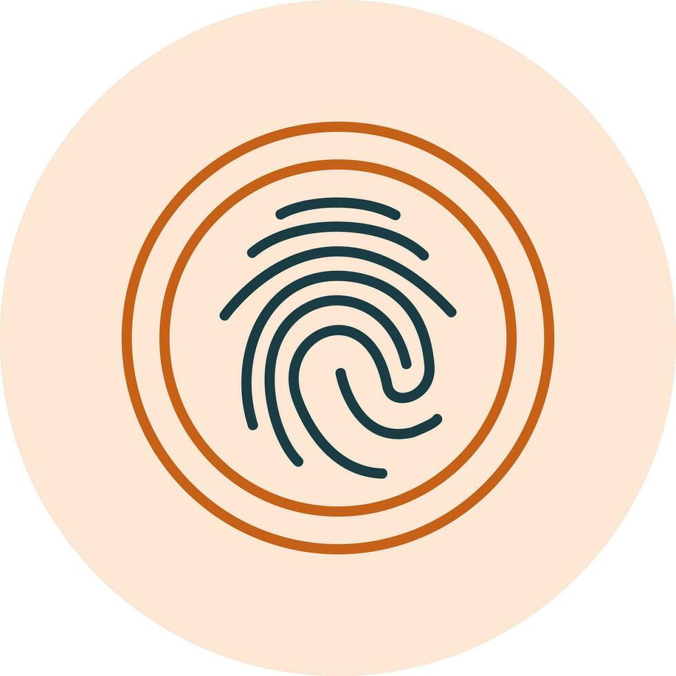 Biometric Vector Icon