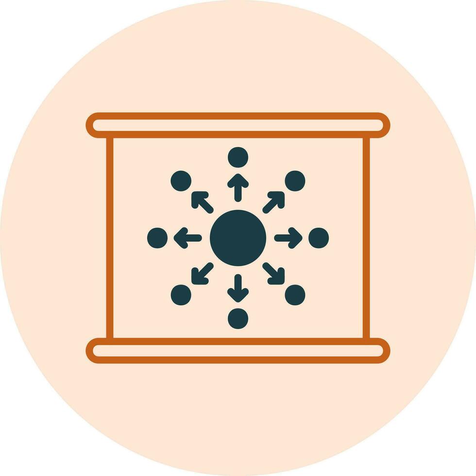 Diffusion Vector Icon