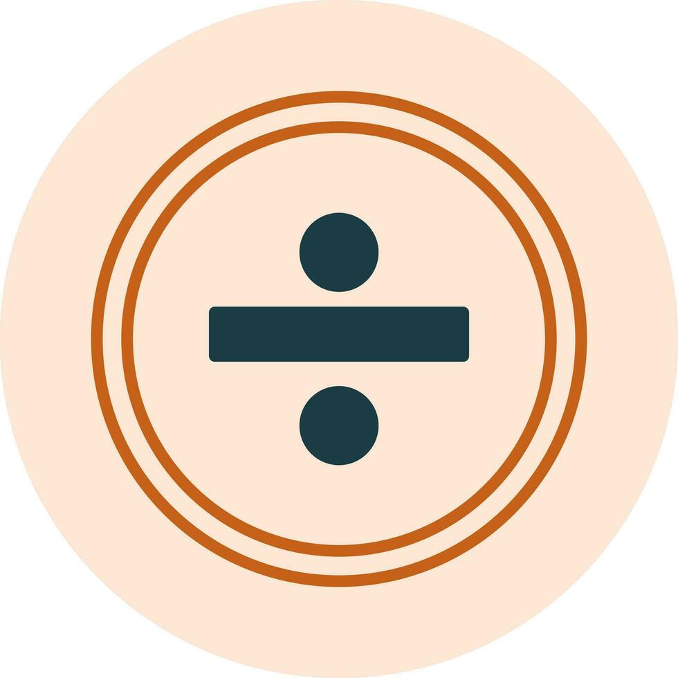 Division Vector Icon
