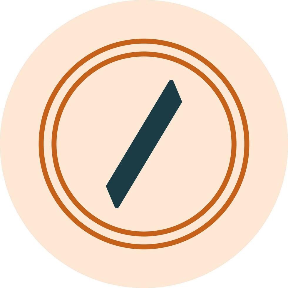 Slash Vector Icon