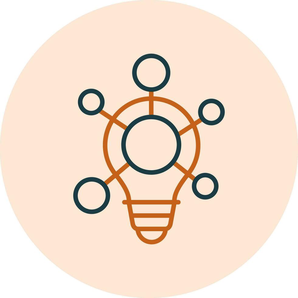 Clustering Vector Icon