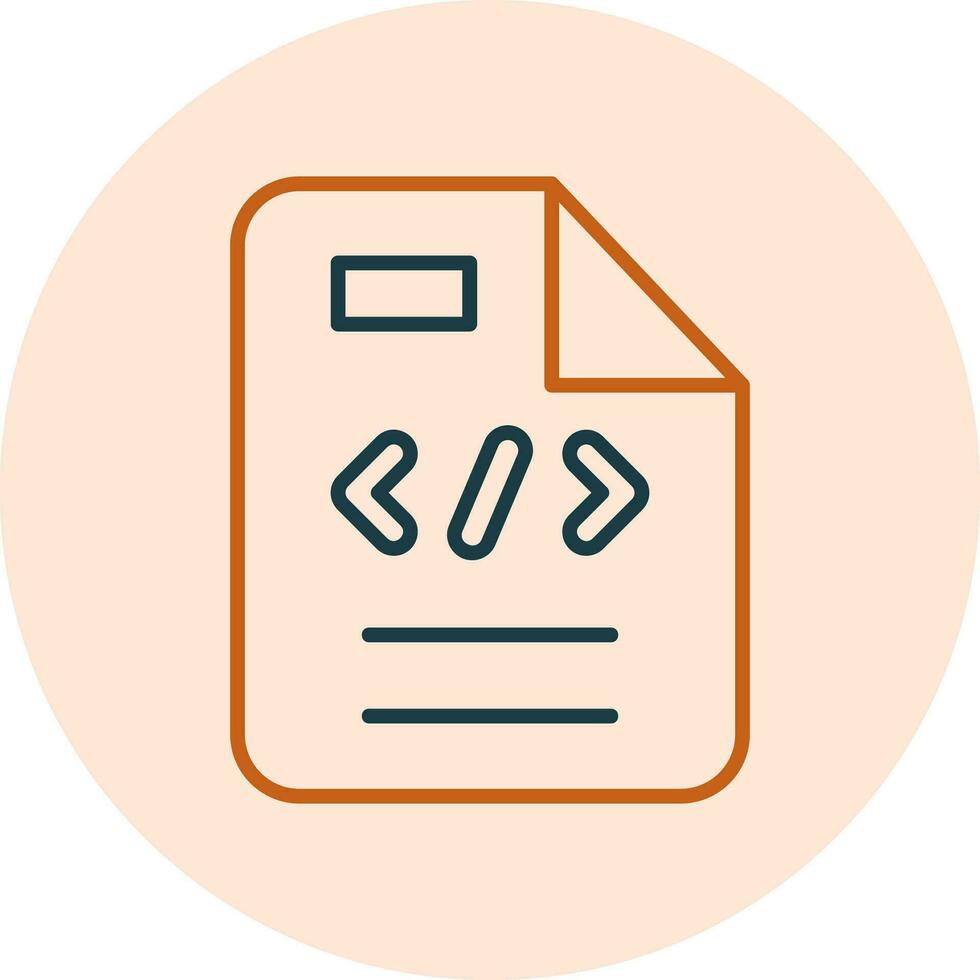Metadata Vector Icon