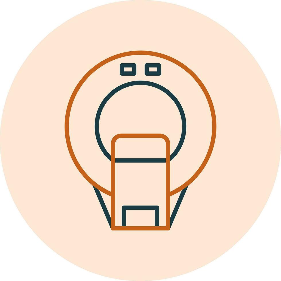 Ct Scan Vector Icon