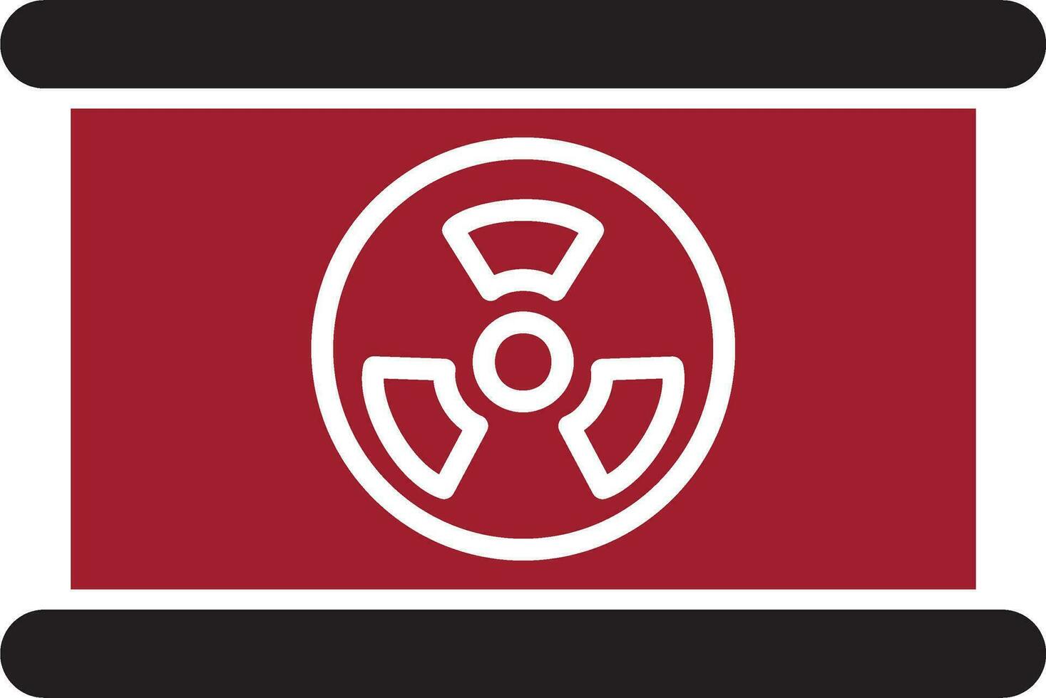 Nuclear Vector Icon