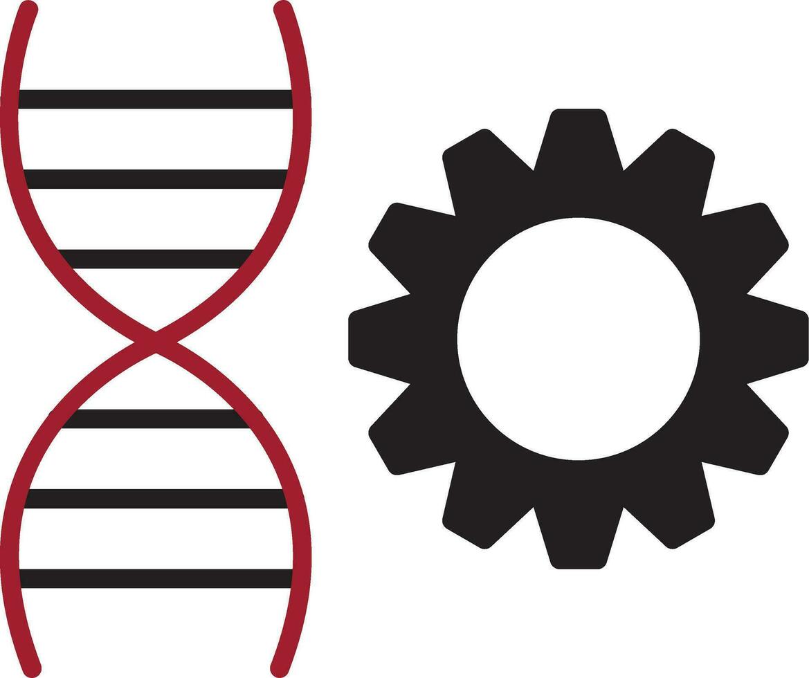 Genetic Vector Icon