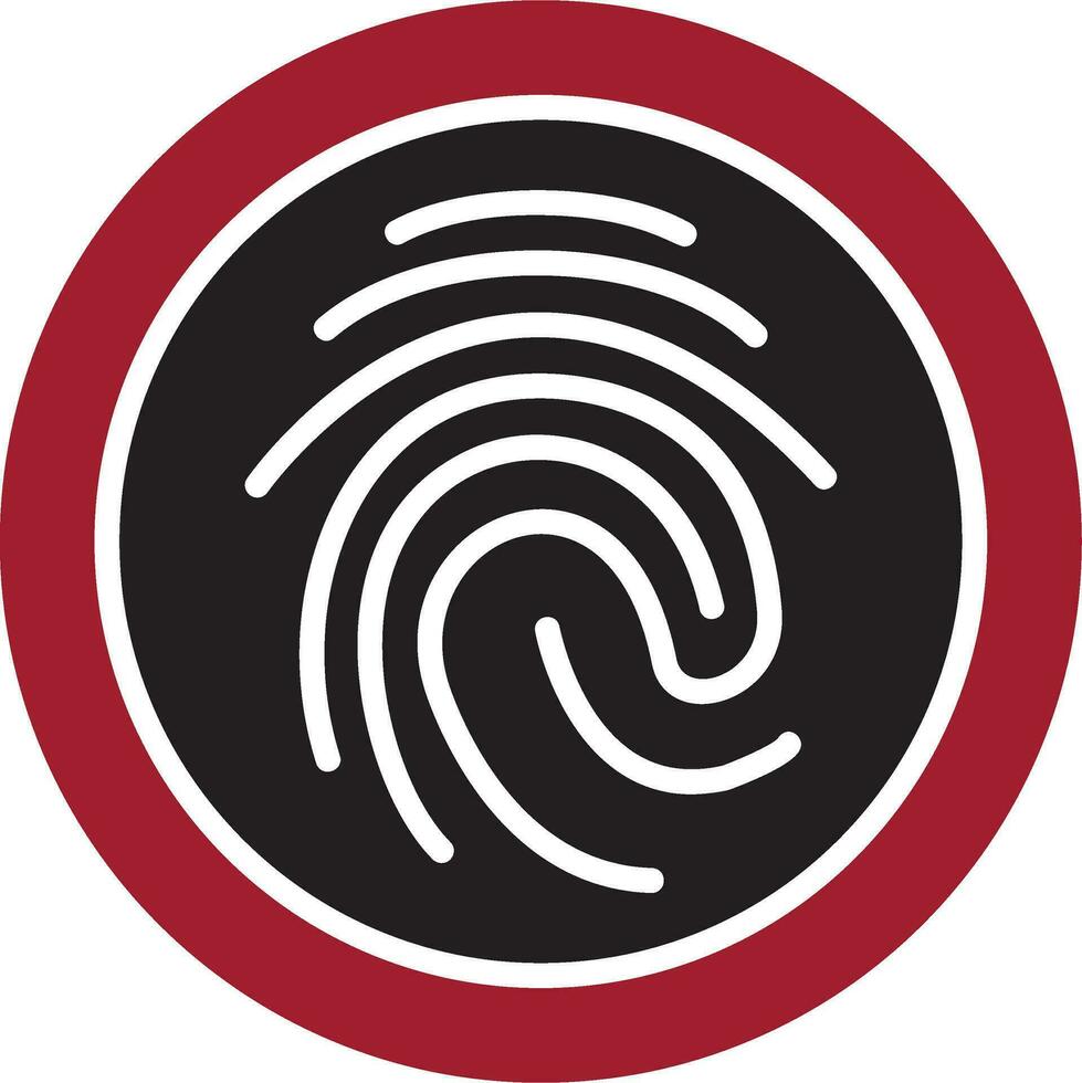 Biometric Vector Icon
