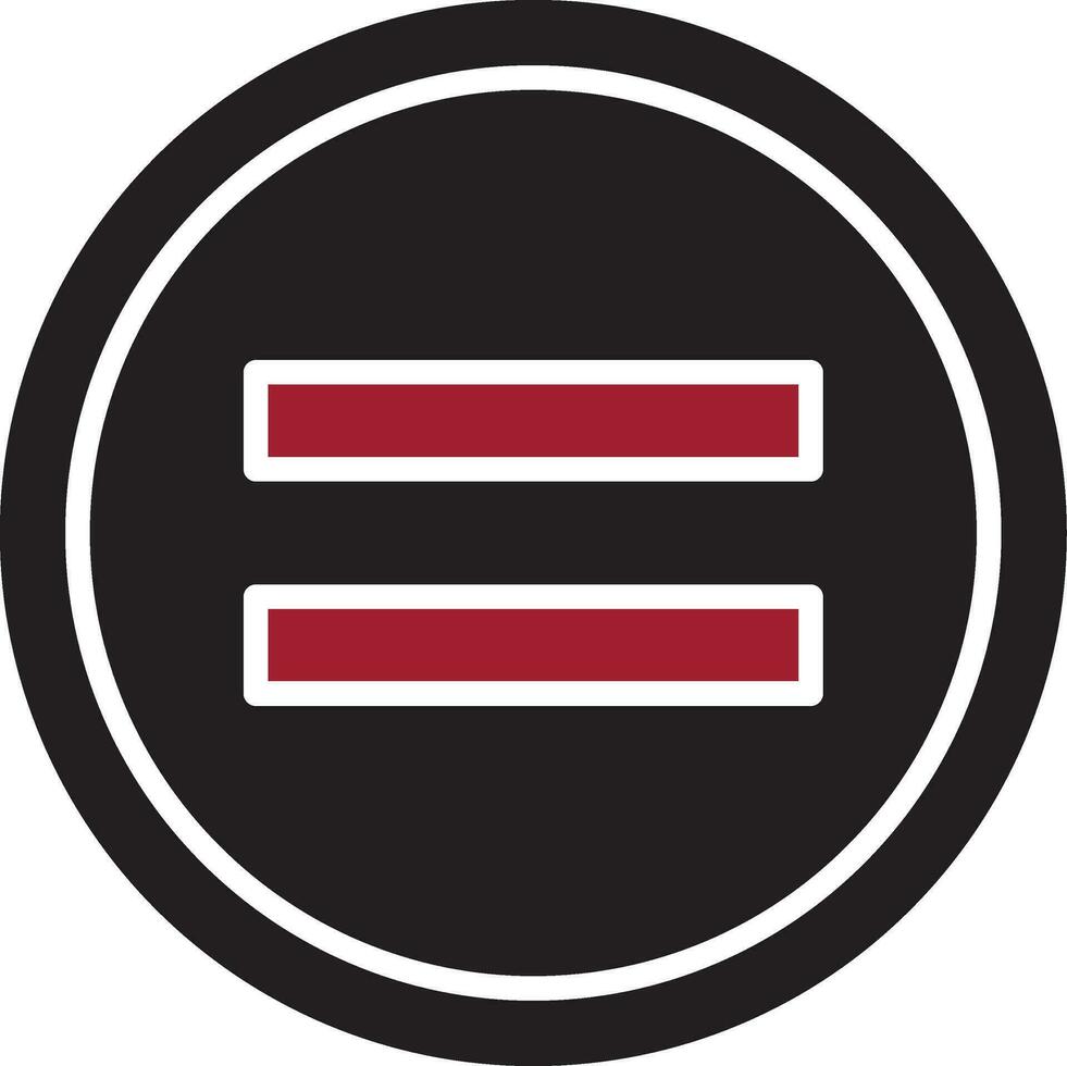 Equal Vector Icon