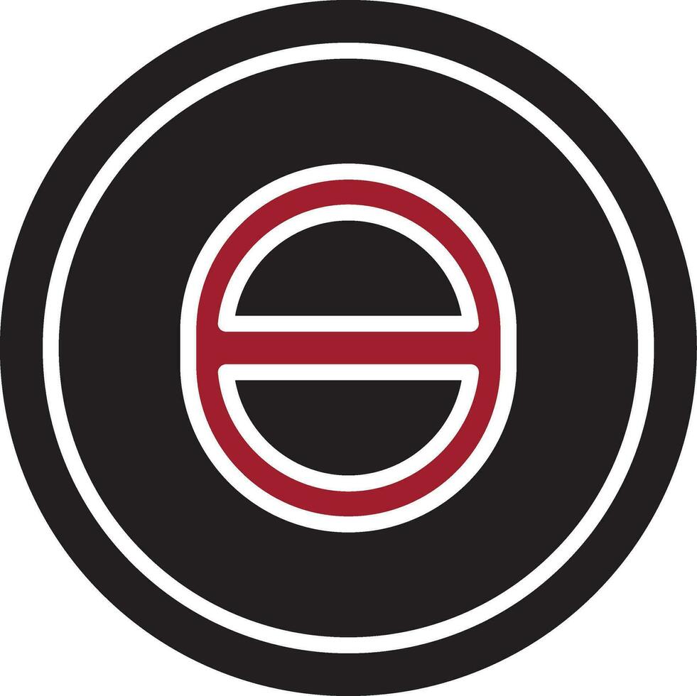 Theta Vector Icon