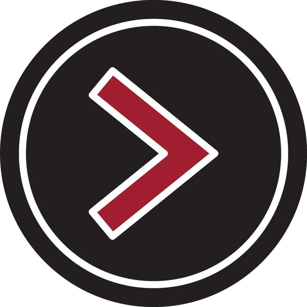 Is Greater Than Vector Icon