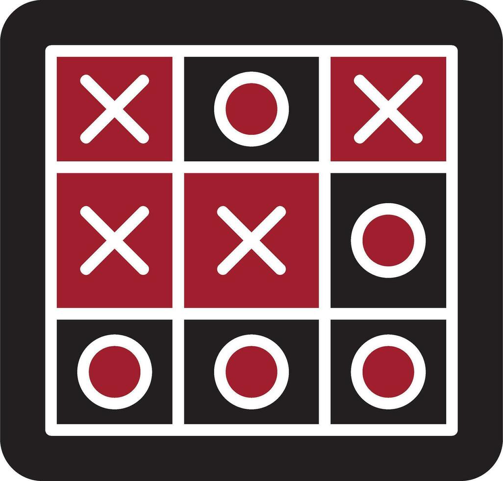 Tic Tac Toe Vector Icon