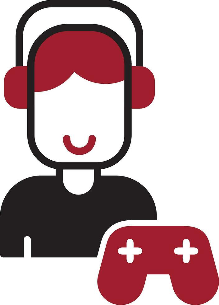 Gamer Vector Icon