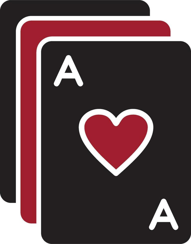 Poker Cards Vector Icon