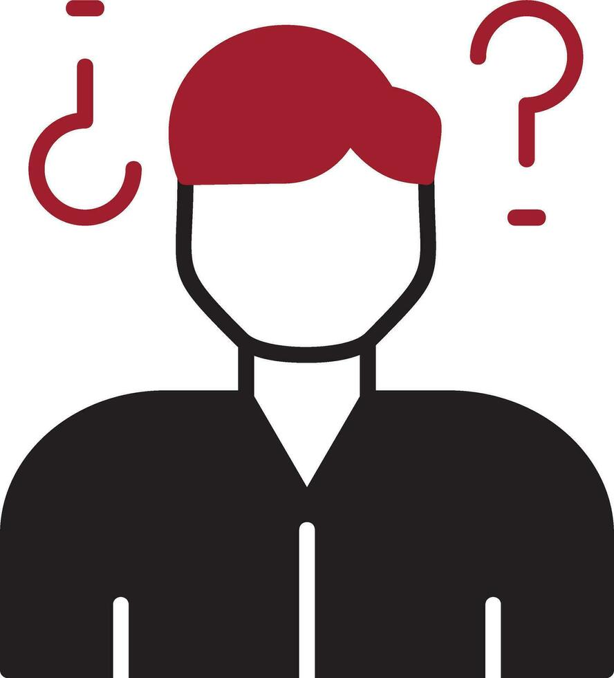 Confusion Vector Icon