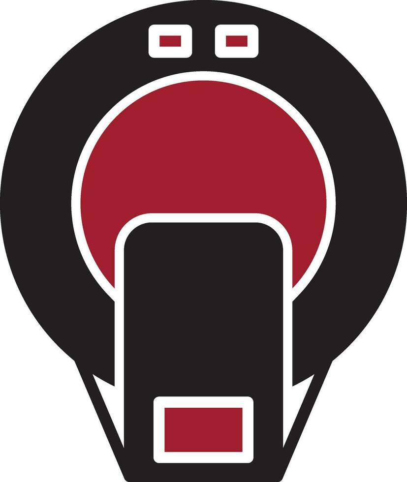 Ct Scan Vector Icon