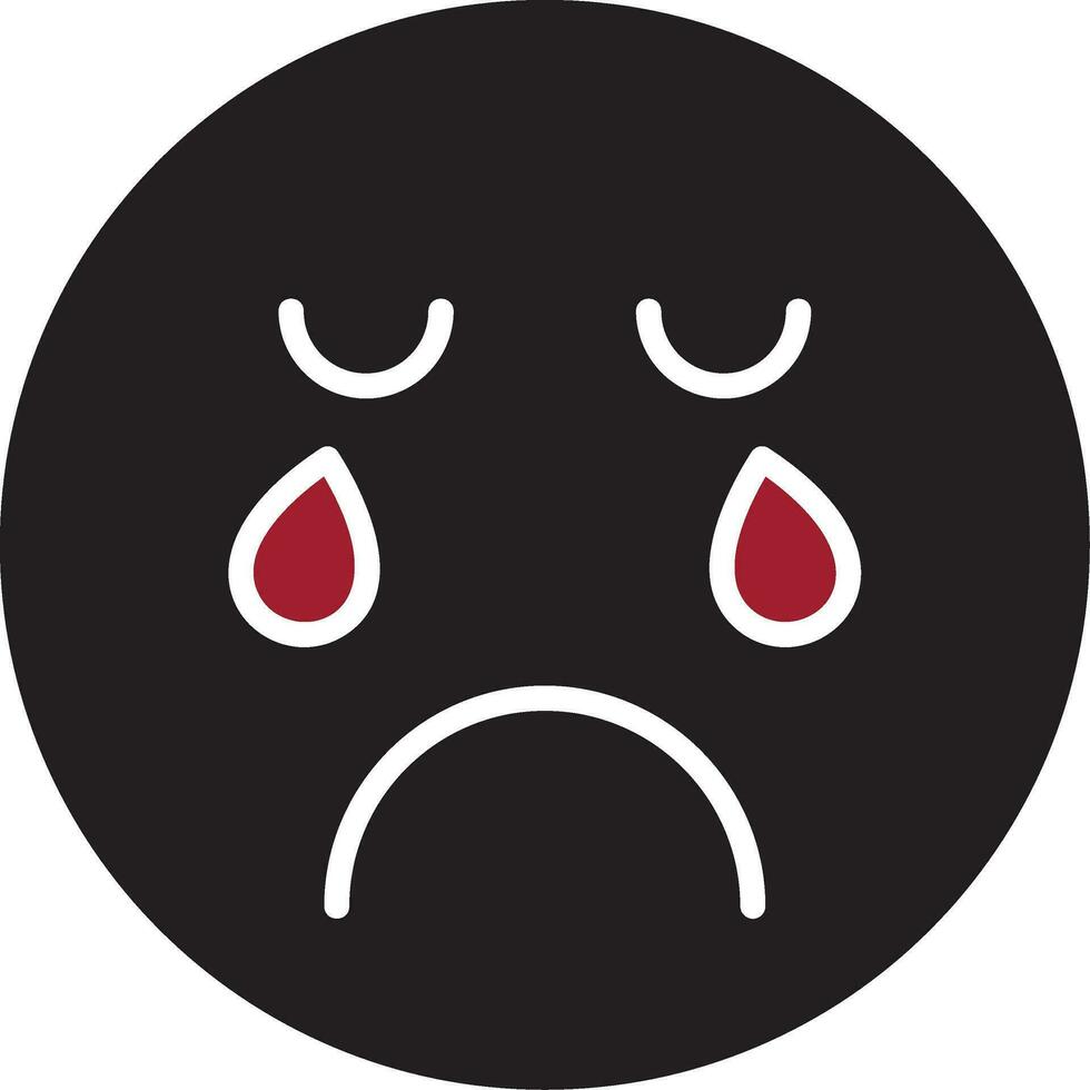 Crying Vector Icon