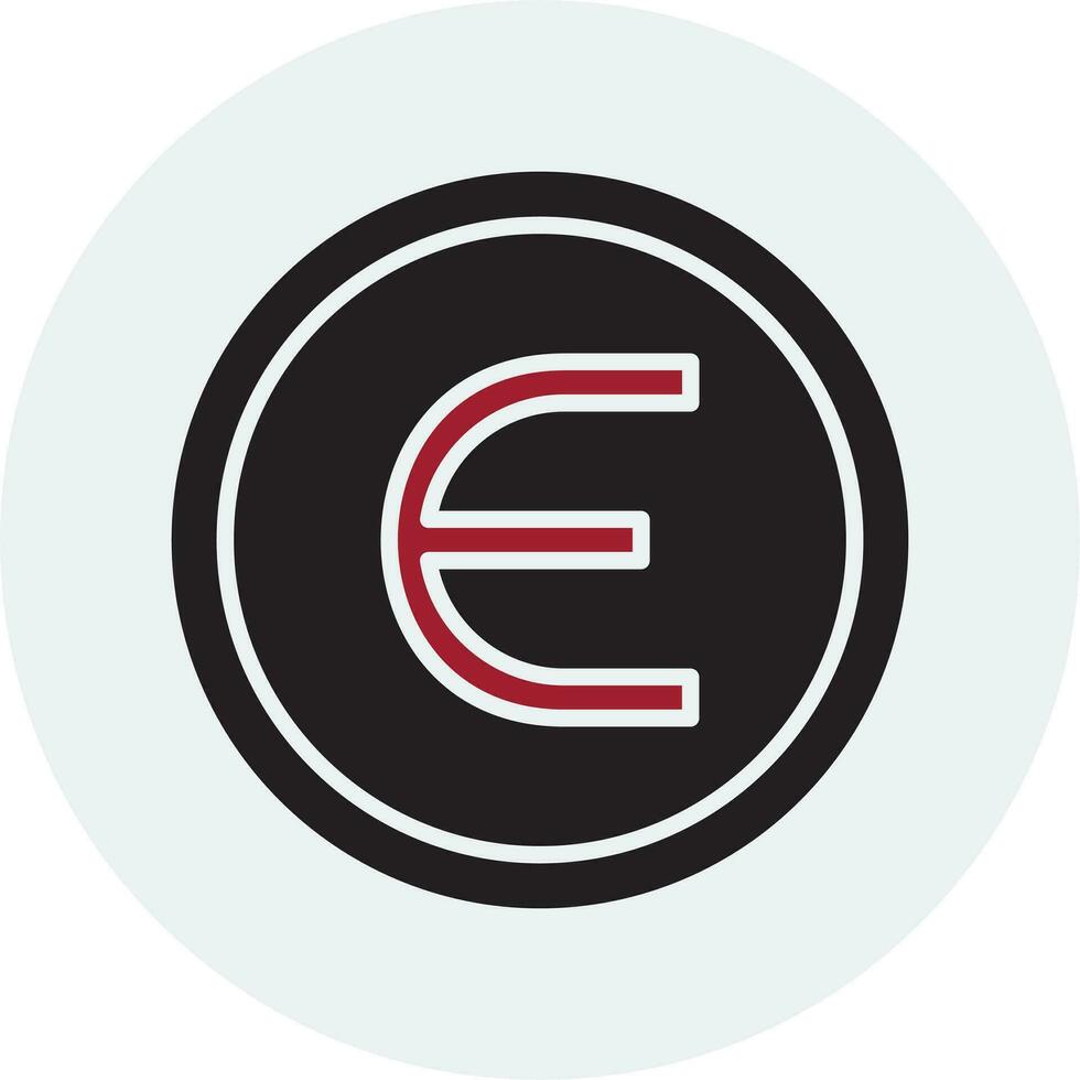 Epsilon Vector Icon