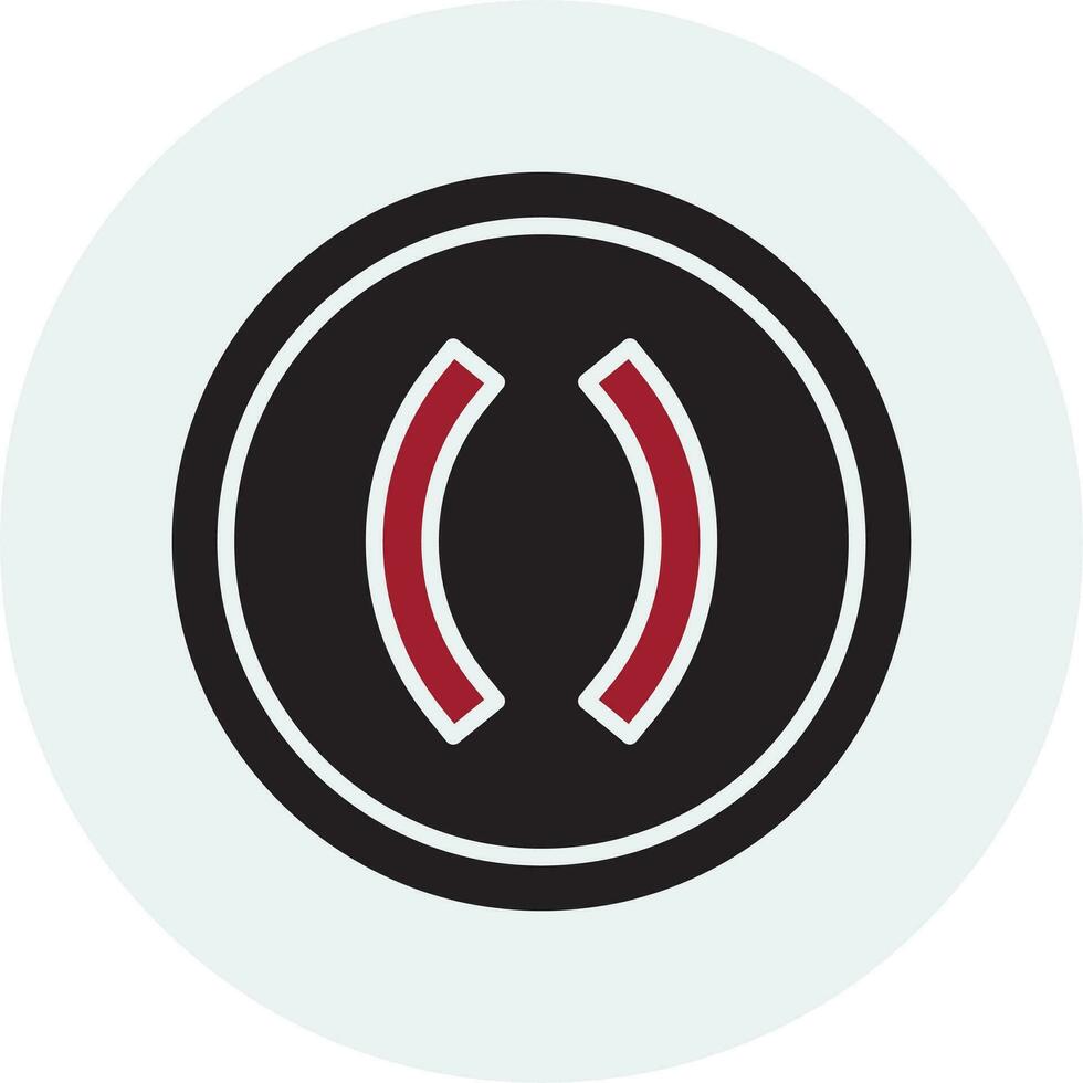 Parenthesis Vector Icon