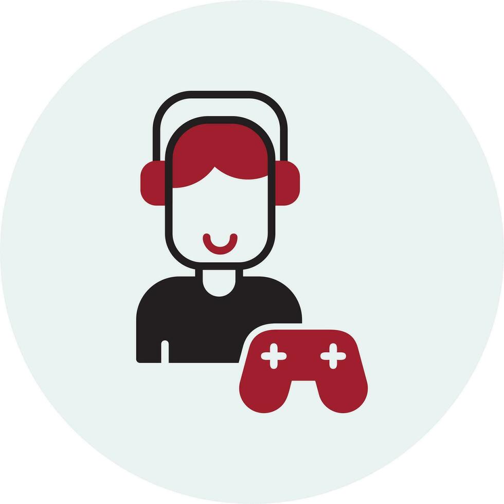 Gamer Vector Icon