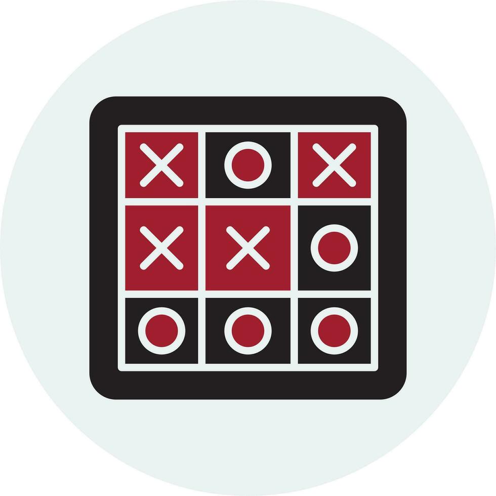 Tic Tac Toe Vector Icon