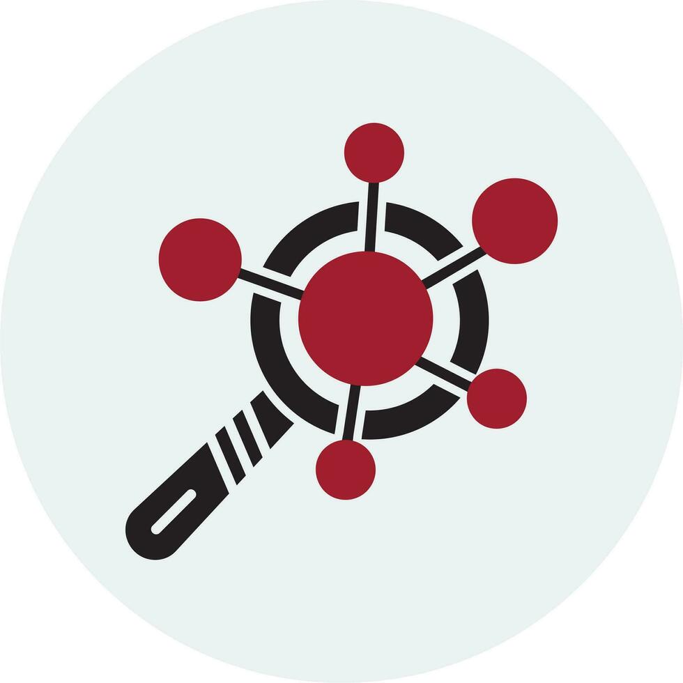 Network Analysis Vector Icon