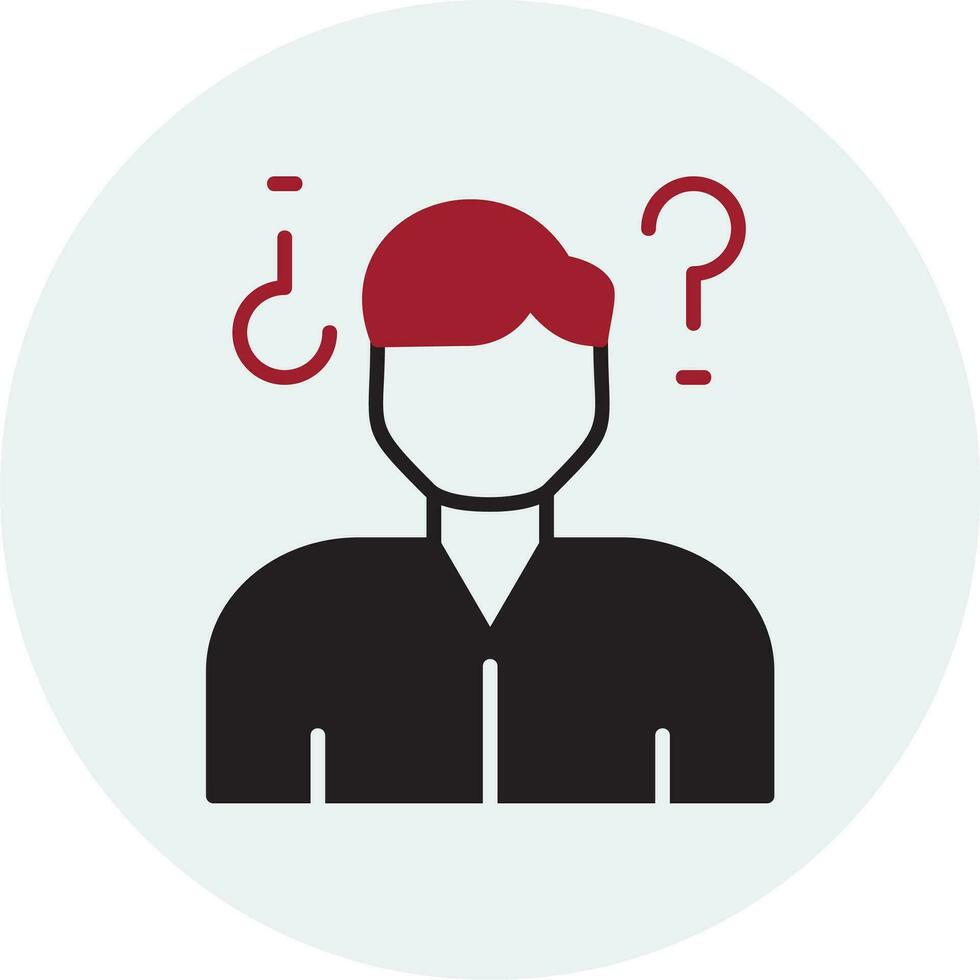 Confusion Vector Icon