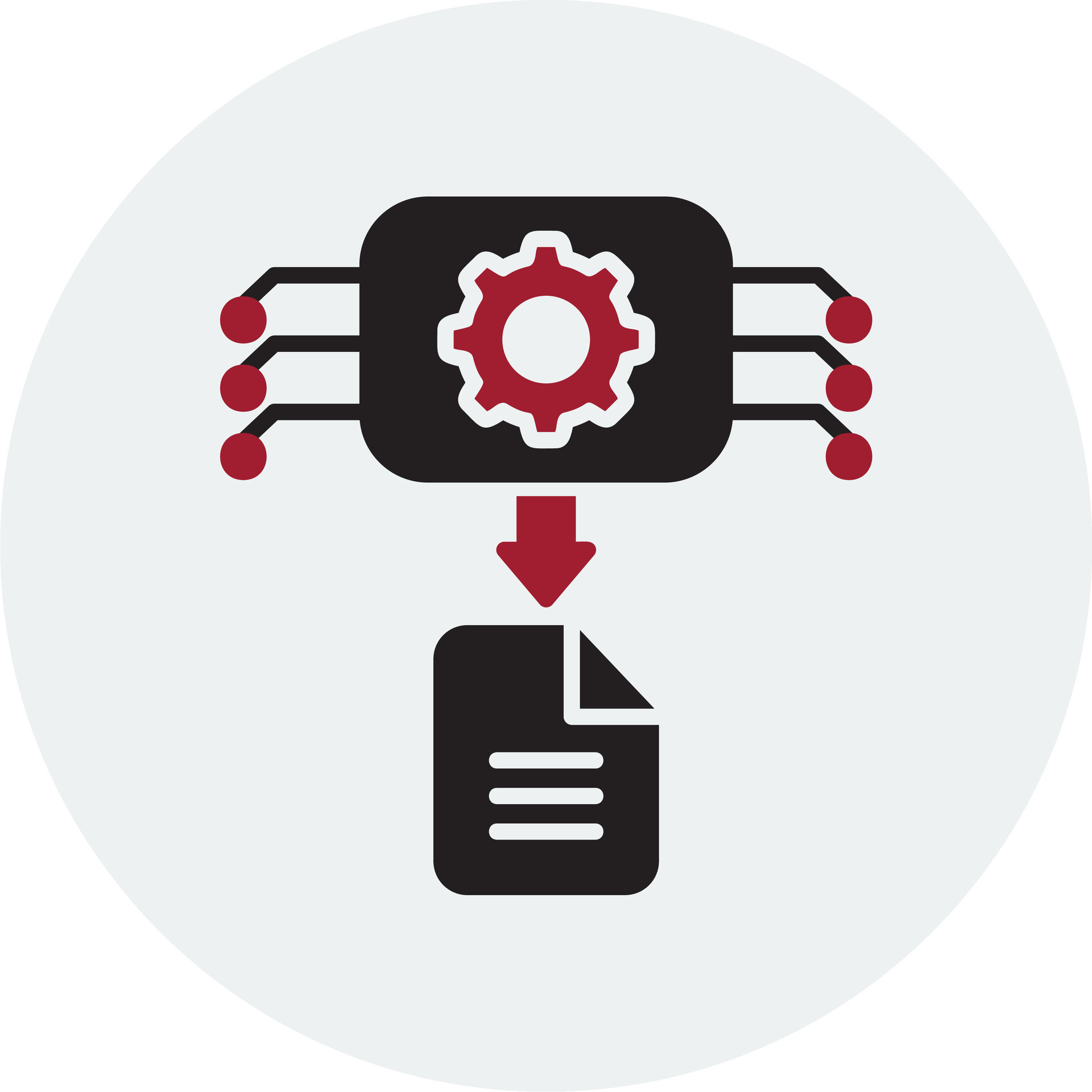 Machine Generated Data Vector Icon 30974327 Vector Art at Vecteezy