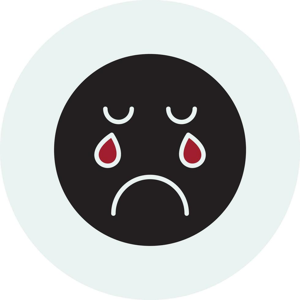 Crying Vector Icon