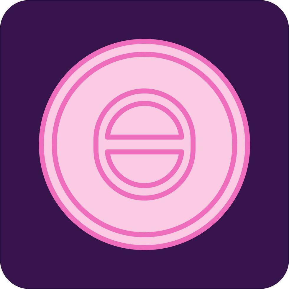Theta Vector Icon