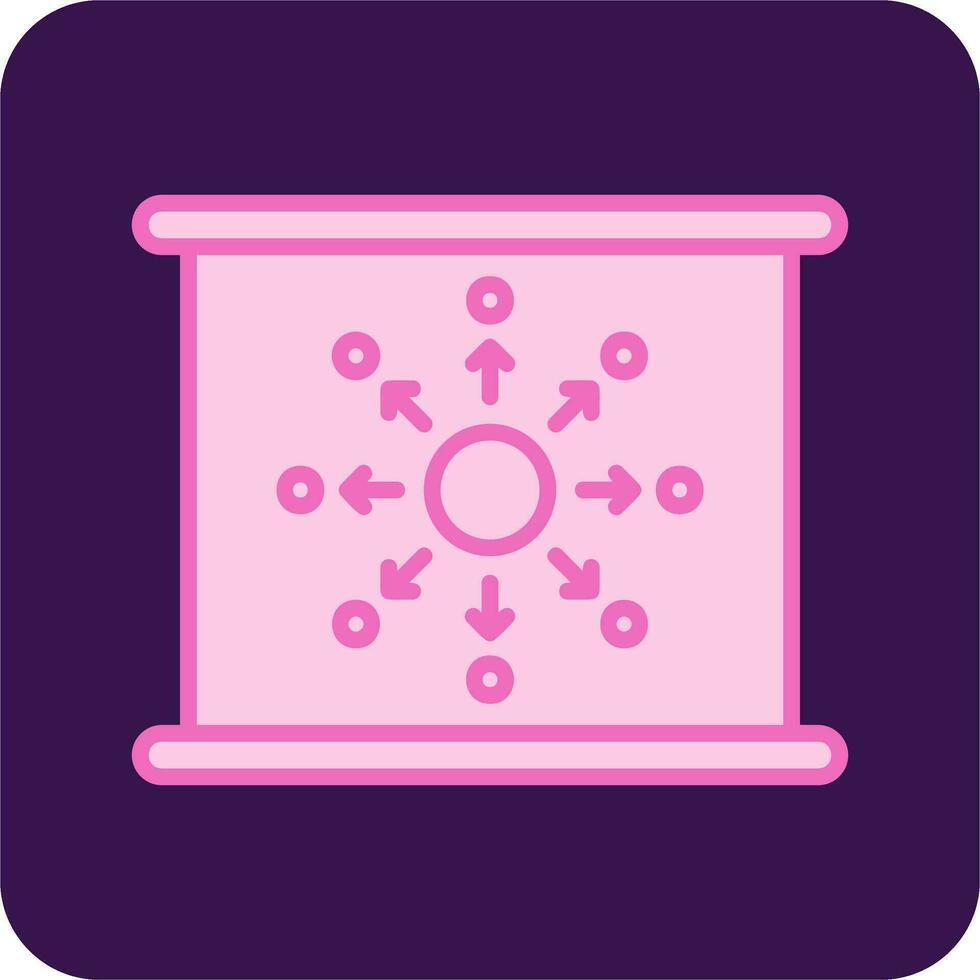 Diffusion Vector Icon