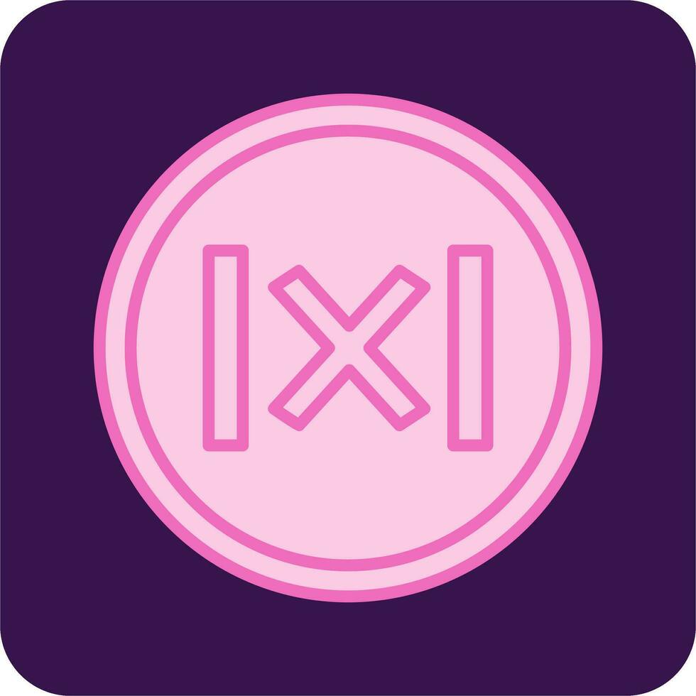 Absolute Value Vector Icon