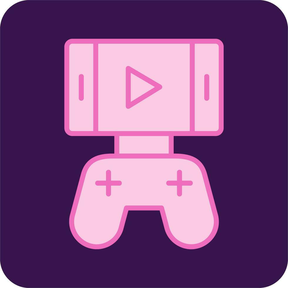 Mobile Game Vector Icon