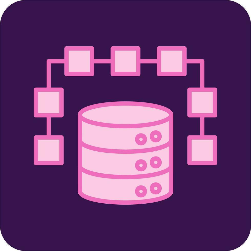 Structured Data Vector Icon