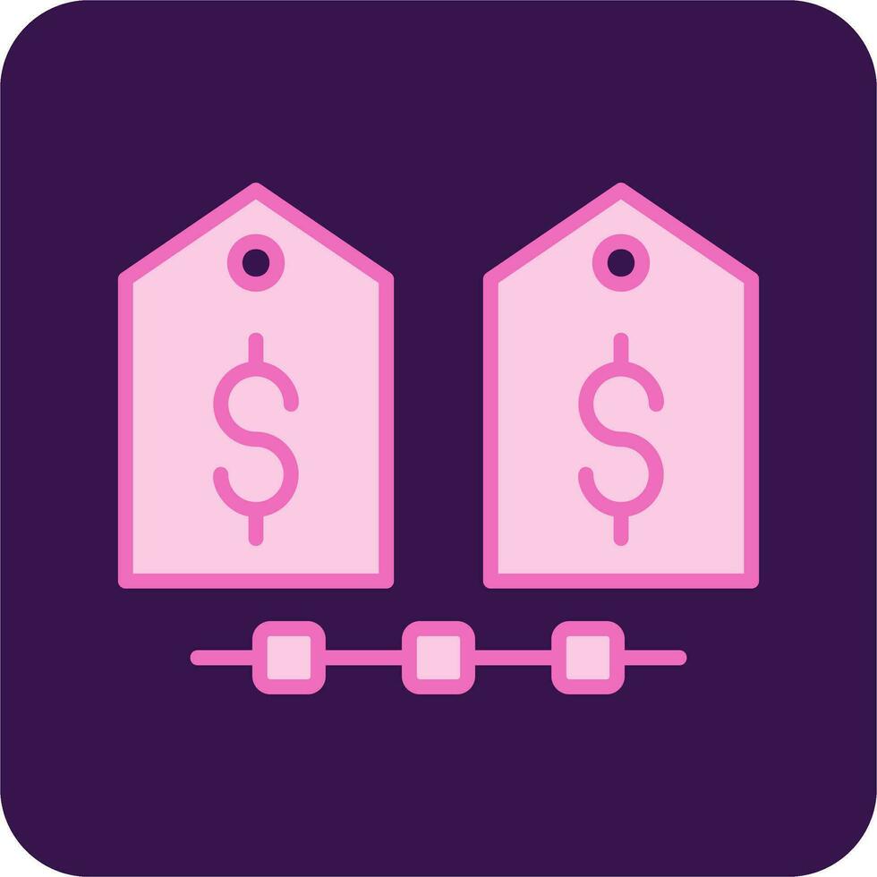 Residual Value Vector Icon