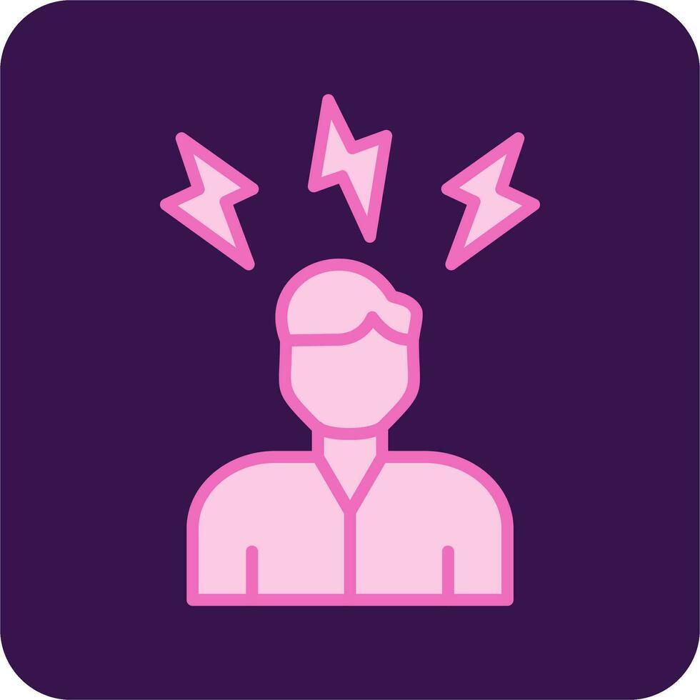 Stress Vector Icon