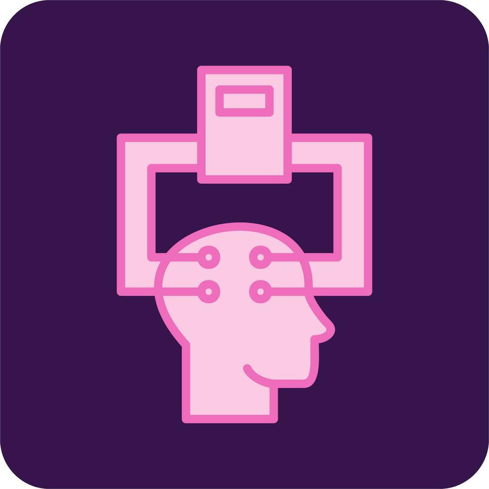 Electroencephalogram Vector Icon