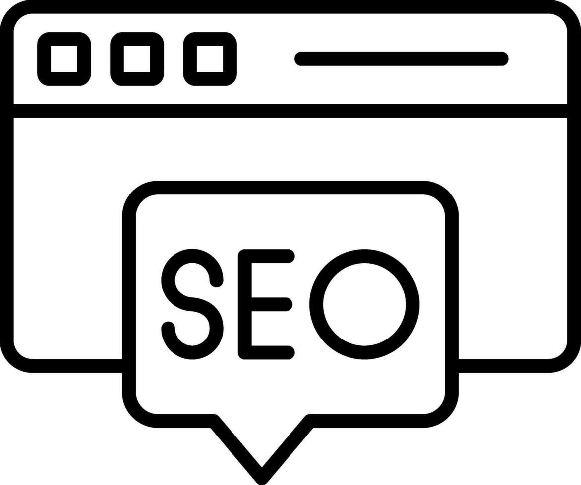 Seo Vector Icon